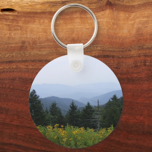 Grote rokergebergte sleutelhanger (Voorkant)