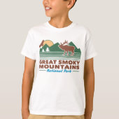 Grote rokergebergte t-shirt (Voorkant)