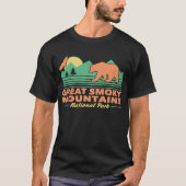 Grote rokergebergte t-shirt (Voorkant)