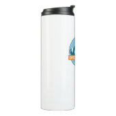 Grote rokergebergte thermosbeker (Gedraaid links)