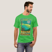 Grote rokergebergte Zonneklontje Tshirt (Voorkant volledig)