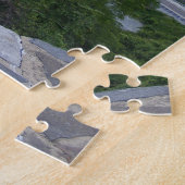 grote rokerige bergen legpuzzel (Zijkant)