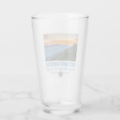 Grote rokerige MTNS Glas (Achterkant)