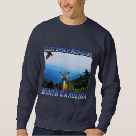 Grote roky Mtns North Carolina Adult Sweatshirt