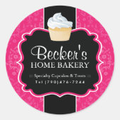 Grote Ronde Bakkerij Verpakking Stickers (Voorkant)