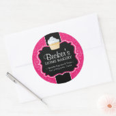 Grote Ronde Bakkerij Verpakking Stickers (Envelop)