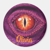 Grote ronde Dragon's Eye magneet (Voorkant)