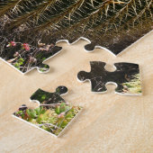 Grote, ronde, geprijsde cactus legpuzzel (Zijkant)