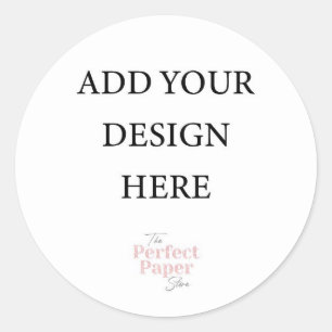Grote ronde ticker sticker
