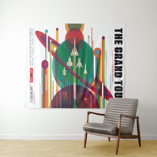 Grote rondleiding groot wandkleed (In Situ (horizontaal))