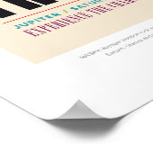 Grote rondleiding van het zonnestelsel poster (Hoek)