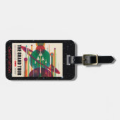 Grote rondleiding van het zonnestelsel voor ruimte bagagelabel (Voorkant horizontaal)