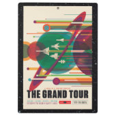 Grote rondleiding van het zonnestelsel voor ruimte klembord (Achterkant)