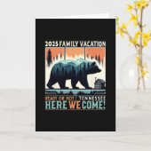 Grote Rookbergen Tennessee Gezinsvakantie 20 Kaart (Gele Bloem)