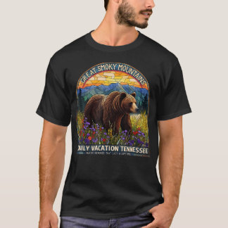 Grote Rookgebergte Reispark Gezinsvakantie T-shirt