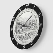 GROTE ROOKY-MUNTAINEN GROTE KLOK (Hoek)