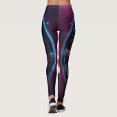 Grote Roos Leggings (Achterkant)