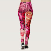 Grote Roos Leggings (Achterkant)