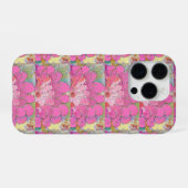Grote Roze Bloem  iPhone Hoesje (Achterkant horizontaal)
