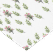 Grote roze boeketten tafelkleed (Gekanteld)