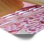 Grote roze cupcakes poster (Hoek)