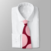 Grote roze pokadots op het Stropdas van Bourgogne (Gebonden)