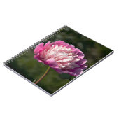 Grote roze pony's in de lente notitieboek (Linkerzijde)