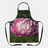 Grote roze pony's in de lente schort (Voorkant)