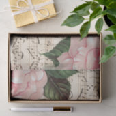 Grote roze roze lastermuziek  ontkoppeling tissuepapier (Geschenk)