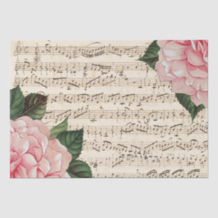 Grote roze roze lastermuziek  ontkoppeling tissuepapier