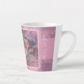 Grote roze roze latte Mok (Rechts)