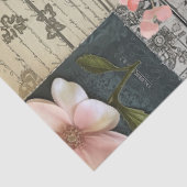 Grote Roze Rozen Boeketten & Collage Decoupage Tissuepapier (Detail)