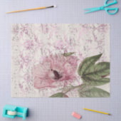 Grote  roze ventilator met ontkoppeling van muziek tissuepapier (Craft)