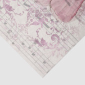 Grote  roze ventilator met ontkoppeling van muziek tissuepapier (Detail)