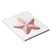 Grote Roze Zeester Notitieblok (Schuin)
