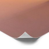 Grote Roze Zeester Poster (Hoek)