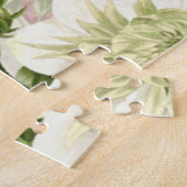 Grote Rozen  Floral Jigzaag Puzzle Legpuzzel (Zijkant)