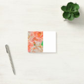 Grote rozen van tuinen, sinaasappel post-it® notes (Kantoor)