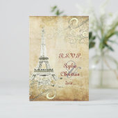 GROTE RSVP EIFFEL TOWER/VANILLA SWIRLS (Staand voorkant)