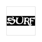 Grote rubberen stempel met handvat voor surfen (Afrduk)