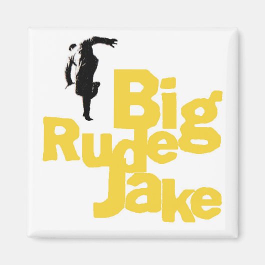 Grote Rude Jake Logo magneet (Voorkant)