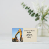 Grote ruggengraat visitekaartje (Staand voorkant)