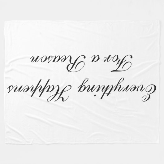 , grote rugzak fleece deken (Voorkant (Horizontaal))