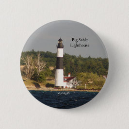 Grote Sable Lighthouder van waterknop Ronde Button 5,7 Cm