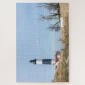 Grote Sable Point Lighthouder en Tower Legpuzzel (Verticaal)