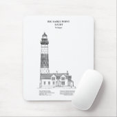 Grote Sable Point Lighthouse - Michigan - BD Muismat (Met muis)