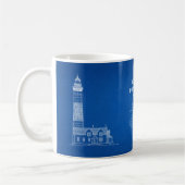 Grote Sable Point Vuurtoren - Michigan - AD Koffiemok (Links)