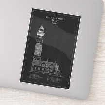 Grote Sable Point vuurtoren - Michigan - PD