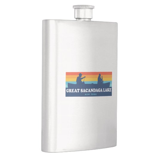 Grote Sacandaga Lake New York Canoe Flacon (Rechts)