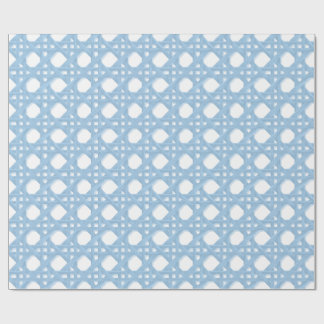 GROTE SALLY ROTAN IN A1C8E5 EN WIT CADEAUPAPIER